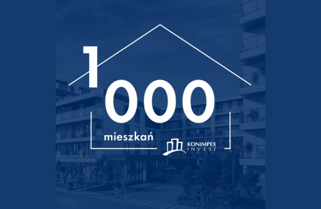 Przekraczamy liczbę 1000 wybudowanych mieszkań